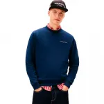 Толстовка Tommy Jeans Reg Linear, синий - фото