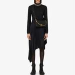 Givenchy Вышитая холщовая сумка Small 4G Black - фото 10