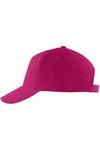 Бейсбольная кепка Buzz с 5 панелями SOL'S, розовый - фото 3