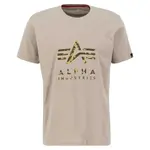 Футболка Alpha Industries Camo Tpu T, бежевый - фото
