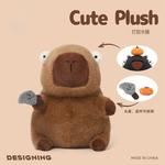 Плюшевая игрушка капибара 31 см Velvet Mill - фото 7