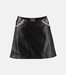 Украшенная мини-юбка Miss Sohee, черный - фото