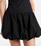 Саския бесшовное хлопковое мини-платье Faithfull, черный - фото 5