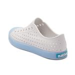 Jefferson Summer Gel Collection Clogs Unisex White Native Shoes, Белый | Голубой пудровый - фото 7