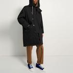 Пальто мужское черное THEORY - фото 3