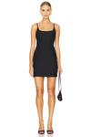 Платье мини малин Simkhai, черный - фото