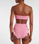 Бикини с рюшами Peggy Hunza G, Milkshake/Pink Gingham - фото 3