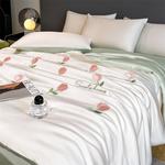 AVIVI Комплект постельного белья 4 предмета, 180x220 см, летнее одеяло - фото 5