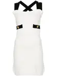 Платье мини с ремешками PATOU, белый - фото