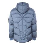 Куртка hooded down jacket 'mid blue' Stone Island, синий - фото 2