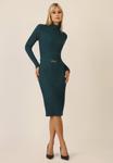 Платье Apart MIDI, Dunkelgrün/Dark Green - фото 2