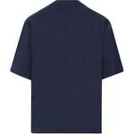 Футболка с принтом логотипа MARNI, синий - фото 4