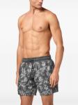 Billionaire плавки-шорты с принтом Baroque, черный - фото 3