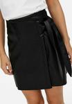 Юбка ONLY Wrap skirt, Black - фото 4