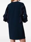 Мини-платье с оборками TWINSET, синий - фото 4