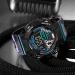 MARVEL Часы Energy Collection Electronic Movement Rubber Strap Watch Men's Watch Black Dial M-5017BLL - фото 10