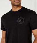 Футболка мужская Just Cavalli облегающая, черный - фото 4