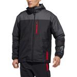 Стеганая куртка мужская черная Adidas, черный - фото 2