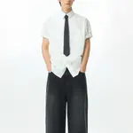 Оверсайз хлопковая рубашка ADER ERROR, белый - фото 5