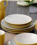 Набор из 4 обеденных тарелок Colorwave Coupe Noritake, Mustard - фото 5