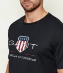 Футболка regular fit Gant, темно-синий - фото 4