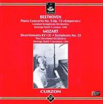 CD диск Curzon / Cleveland Orchestra / Szell: Piano Concerto / Divertimento - фото