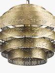 Потолочный светильник Herringbone John Lewis, Antique Brass - фото 3