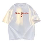 Футболка унисекс PAKA, абрикосово-синяя (6) - фото 7