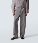 Джинсы с широкими штанинами Lemaire, Heather - фото 3