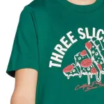 Детская футболка Adidas, зеленый - фото 5