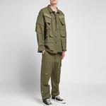 WTAPS Мужская рубашка оливкового цвета - фото 5