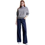 Свитшот с принтом логотипа Tommy Hilfiger, темно-серый - фото 4