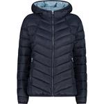 Куртка женская с капюшоном и фиксатором Cmp, черный - фото