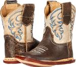 Ботинки Roper Kids  Cowbabies Parker, Tan - фото