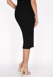 Юбка-карандаш faina, черный - фото 3