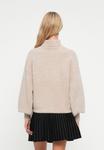 Джемпер YAS YASLISTRA GLITTER PULLOVER, Birch/Beige - фото 3