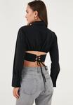 Блуза LELA SLIM FIT, Black - фото 3