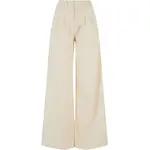 Брюки Urban Classics Organic Pleated, бежевый - фото 3