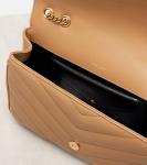 Сумка через плечо Loulou Medium из кожи Saint Laurent, Natural Tan - фото 3