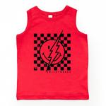 Smileyworld клетчатый молния потертая молодежная майка The Juniper Shop - фото