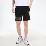Шорты logo sports shorts 'black' Puma, черный - фото 3