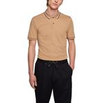 Облегающая поло HUGO BOSS, бежевый - фото 5
