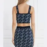 Облегающий топ Michael Kors, синий - фото 3