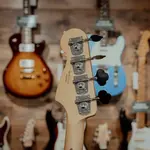 Бас-гитара Fender JB Custom Precision, гриф из клена, арктический белый - фото 6