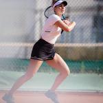 Женская сухая мягкая теннисная юбка - Dry 500 черная Artengo - фото 7