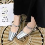 Туфли Мэри Джейн женские Bigtree, золотой - фото 5