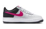 Детские кроссовки для скейтбординга Nike Air Force 1 GS, White, black, red - фото 2