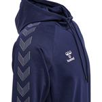 Рубашка hmlmove grid cotton hoodie Hummel, синий - фото 4