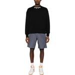 Свитшот с принтом логотипа MSGM, черный - фото 4