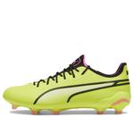 Кроссовки king ultimate fg/ag cleats 'solar yellow black' Puma, желтый - фото
